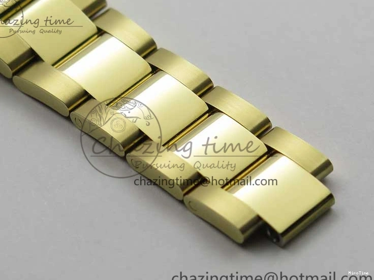 MiroTime 0202 TravelReady GMT Master II 116718 LN Black Ceramic 316L Steel GMF 1:1 Best Edition Green Dial on YG Bracelet A 2960